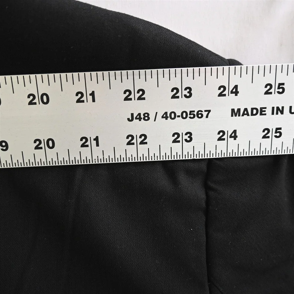 Synrgy 56R Black Stretch Peak Lapel Mens Blazer Suit Jacket Sport‎ Coat